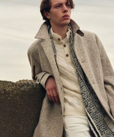 JOSEPH ABBOUD 【フランス製】ブークレジャガードストール