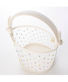 UNBILLION カカトゥ kakatoo / チュール×ビジュー風2wayバケツバッグ