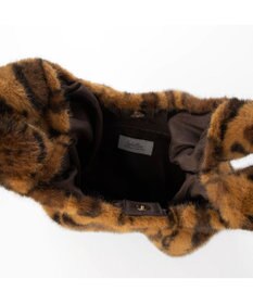 UNBILLION カシュカシュ cachecache / ミンク風エコファーショッパートート