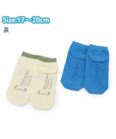 Mother garden しろたん スニーカー丈ソックス 2足セット 《17～20cm》