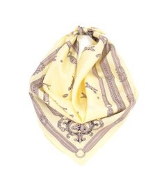 Marca 【Marcaオリジナル】ドッグ 小判 シルクツイル スカーフ