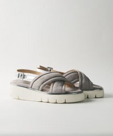 BONTRE 【LucaGrossi/ルカグロッシ】クロスストラップ厚底サンダル/H274S-USO