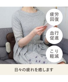 YAMATO テーブル＆キッチン 【TWINBIRD】ホットシートマッサージャーHOT BEAT  ブラウン  EM-2538BR