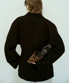 BEIGE， 【一部店舗限定】HENRI EN VARGO / DEBORAH レオパード ストラップパンプス