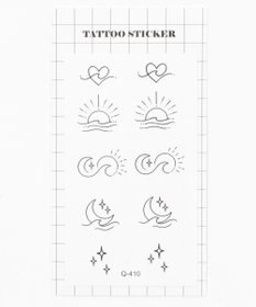 WEGO セットタトゥーシールB