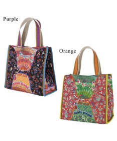 tsumori chisato CARRY ガーデンゴルフクラブキルト ハンドバッグ 手提げ