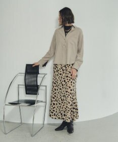 YECCA VECCA ピーチ起毛シャツ