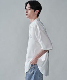 WEGO アムンゼンフォトプリントBIGシャツ（SS）