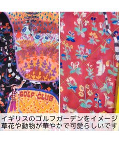 tsumori chisato CARRY ガーデンゴルフクラブキルト ハンドバッグ 手提げ