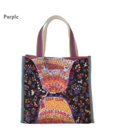 tsumori chisato CARRY ガーデンゴルフクラブキルト ハンドバッグ 手提げ