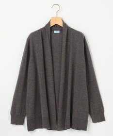 組曲 L 【WEB限定】セミウーステッド ニットカーディガン