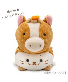 Mother garden しろたん  午年 抱き枕カバー 55cm用 《茶》 単品