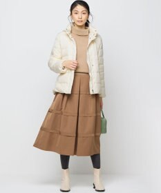 組曲 フリルタフタ フレアスカート