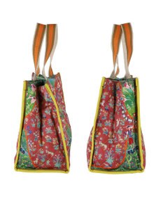 tsumori chisato CARRY ガーデンゴルフクラブキルト ハンドバッグ 手提げ