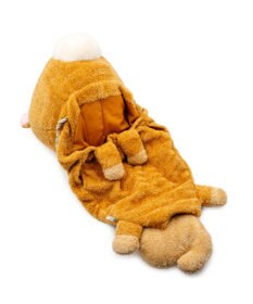 Mother garden しろたん  午年 抱き枕カバー 55cm用 《茶》 単品