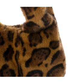 UNBILLION カシュカシュ cachecache / ミンク風エコファーショッパートート