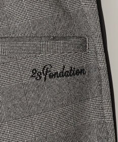 23区GOLF 【23Fondation/MEN】グレンチェック パンツ