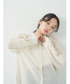 earth music&ecology ショルダースリットシャツ