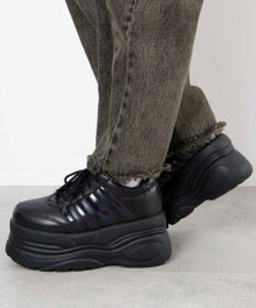 WEGO 超厚底ラインスニーカー