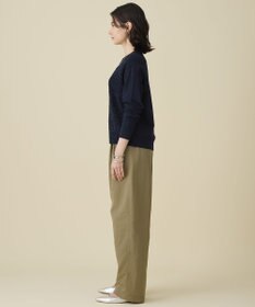 自由区 S ブークレミックスツイード ニット