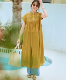 23区 【SLOW/一部店舗限定】LIGHT DENIM  ワイド パンツ