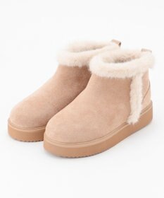 ANY SIS 【23.0~24.0cm】ボリュームソールフェイクムートン ブーツ