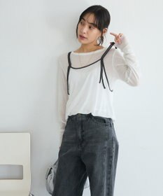 CRAFT STANDARD BOUTIQUE パイピングレイヤードバルーンプルオーバー