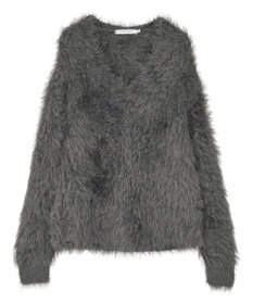 AMERICAN HOLIC Vネックシャギーニットプルオーバー