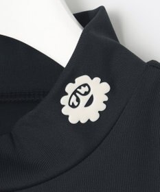 PW CIRCULUS 【WOMEN】【2SET/吸汗速乾/消臭/ストレッチ】ドルマンスリーブメッシュ シャツ + モックネックインナー