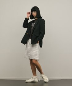 GRACE CONTINENTAL バックタックテーラードジャケット