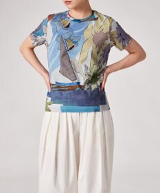Paul Smith River CollageプリントTシャツ