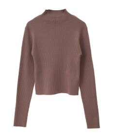 earth music&ecology ＳＥＴ２点リブニットインナー＋チュールプルオーバー