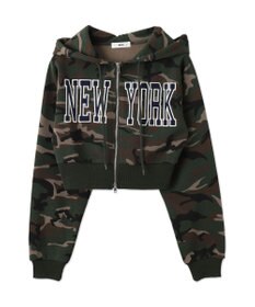 WEGO NEWYORK裏起毛ZIPパーカー