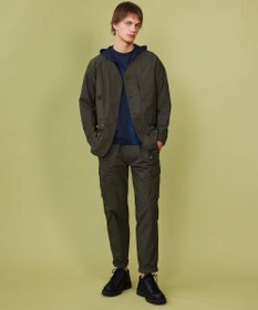 JOSEPH ABBOUD MOUNTAIN 【エコ素材・軽量・通気性・速乾性】ペーパーヤーンパーカー