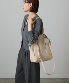 russet 【2025AW新作】《WEB限定》レザー2WAYトートバッグ(CE-1584-WEB)