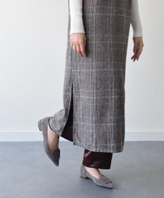 INTER-CHAUSSURES 【FABIO RUSCONI】ローヒールポインテッドトウパンプス