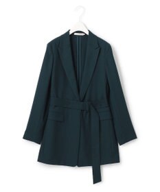 ICB 【洗える】 ウールマットウース ベルト付きジャケット