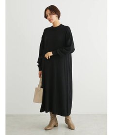 Green Parks もちやわ　ハイゲージニットワンピース