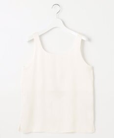 自由区 【洗える・XSサイズあり】ECOサテンインナー タンクトップ