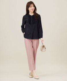 ANY SIS L 【洗える】褒めらレディテーパード パンツ