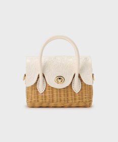 GRACE CONTINENTAL Micro RattanBag