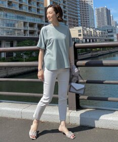 UNFILO L ハイストレッチ カラーパンツ