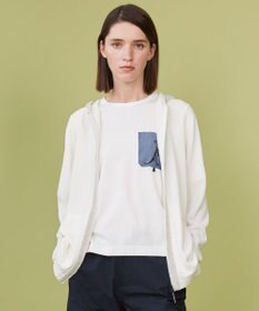 JOSEPH ABBOUD MOUNTAIN 【エコ素材・軽量・通気性・速乾性】ペーパーヤーンパーカー