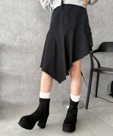 WEGO ストレッチヒールショートブーツ