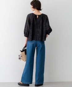 23区 L 【先行予約/見上愛さん着用】23区 Summer DENIM ベイカーパンツ