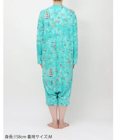 tsumori chisato SLEEP ツモリチサト ルームウエア ネグリジェ 綿100%(本体) 長袖 ロング丈 ロンパース ラグランスリーブ レディース UNX502 /ワコール