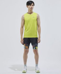 CW-X 【MEN】 CW-X トップス 【薄軽ランニングシャツ】 ノースリーブ タンクトップ Ｕネック 吸汗速乾性(本体) メンズ DLO150 /ワコール