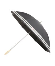 MOONBAT POLO RALPH LAUREN（ポロ ラルフローレン）晴雨兼用日傘 ボーダー ポロポニー 長傘 遮光率100％ 遮熱 UV