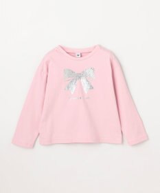 ANY KIDS 【綿100%】リボンアソート 長袖Tシャツ