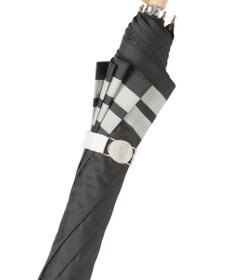 MOONBAT POLO RALPH LAUREN（ポロ ラルフローレン）晴雨兼用日傘 ボーダー ポロポニー 長傘 遮光率100％ 遮熱 UV